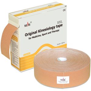 Produktbild für Kinesio-Tape Nasara Original XXL, beige
