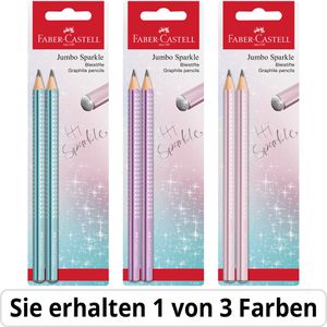 Bleistift Faber-Castell Jumbo Sparkle