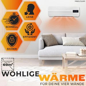 Produktbild für Heizlüfter Proficare PC-HL 3116, mit 2 Stufen bis 2000 Watt