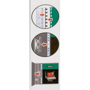 Produktbild für Abheftstreifen Fellowes 5360401, für A4