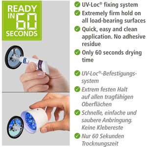 Produktbild für Seifenspender Wenko Isera UV-Loc, 25032100