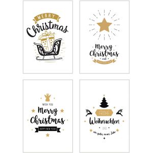Produktbild für Weihnachtskarte Böttcher-AG 21109, sortiert