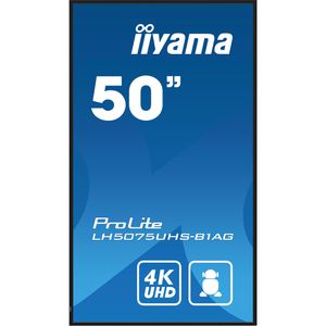 Produktbild für Digital-Signage Iiyama ProLite LH5075UHS-B1AG, 49,5 Zoll