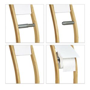 Produktbild für WC-Garnitur Relaxdays 10020321