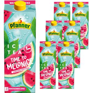 Produktbild für Eistee Pfanner Wassermelone, im Tetrapack