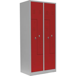 Spind Lüllmann 525114, Z-Spind, rot