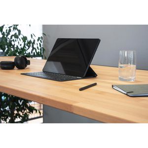 Produktbild für Schreibtisch Rau adlatus 100, buche / schwarz