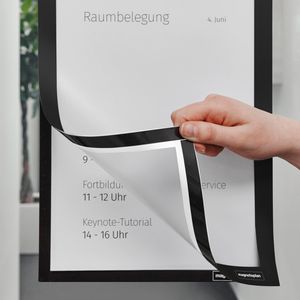 Produktbild für Inforahmen Magnetoplan 1132112 magnetofix, A6