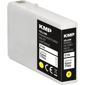 Produktbild für Tinte KMP E136 für Epson T7024 XL