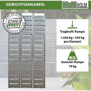 Produktbild für Auffahrrampe Dreibreit by Trutzholm 22754, 1 Stück