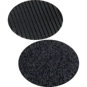 Produktbild für Klettpunkte Velcro VEL-EC60248 universal, schwarz