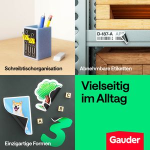 Produktbild für Magnetfolie Gauder A6, selbstklebend
