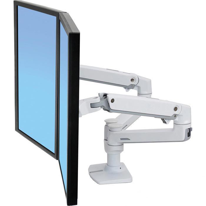 VESA Tisch Halterung Doppel PC Monitor Halter 2-Fach TFT LCD