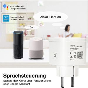 Produktbild für Smart-Steckdose Offgridtec 022115, für innen