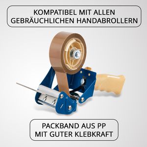 Produktbild für Packband Böttcher-AG Premium PP, braun