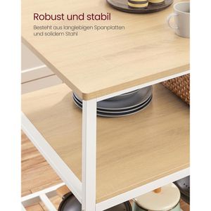 Produktbild für Küchenregal Vasagle KKI001W09, eiche