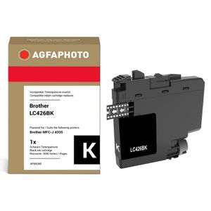 Produktbild für Tinte AgfaPhoto für Brother LC-426BK, schwarz