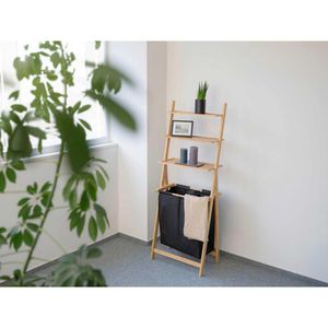 Produktbild für Badregal Wenko Ecori 50784100, aus Holz, braun