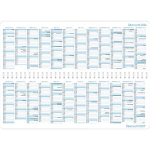 Produktbild für Tischkalender Häfft 9958-4, Königsblau, Jahr 2026