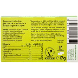 Produktbild für Kaugummis Birkengold Xylit Kaugummi Grüne Minze