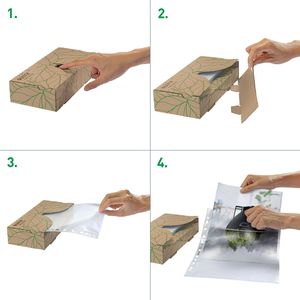 Produktbild für Prospekthüllen Leitz 4022-00-03 recycle A4 Maxi