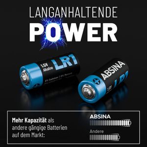 Produktbild für Batterien Absina Alkaline