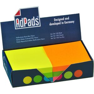Haftnotizen AdPads 595589221908, neon