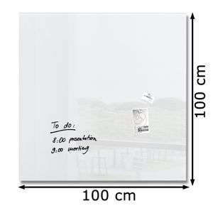 Produktbild für Glas-Magnettafel Sigel GL201 Artverum, inkl. 2 Magnete
