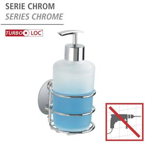 Produktbild für Seifenspender Wenko Basic Turbo-Loc, 18777100