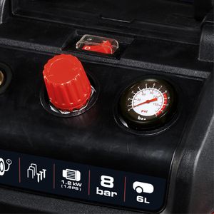 Produktbild für Kompressor Einhell TC-AC 190/6/8 OF, 77 dB(A), 1200W, 230V