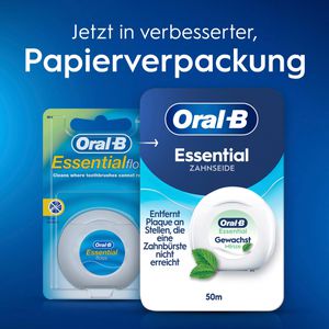 Produktbild für Zahnseide Oral-B Essential Floss, gewachst