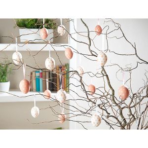 Produktbild für Osterdeko Böttcher-AG braun / weiß