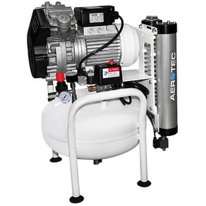 Produktbild für Kompressor Aerotec AEROMEDIC XTR 2D-25L, 72 dB(A), 600W, 230V