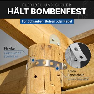 Produktbild für Lochband Garsiduro MLB-GALV-12mm
