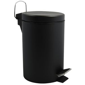 Mülleimer MSV 100265, schwarz matt