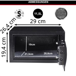 Produktbild für Tresor Master-Lock X041ML, schwarz