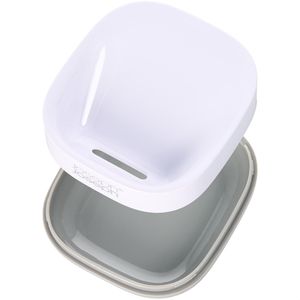 Produktbild für Seifenschale JosephJoseph Slim, weiß-grau