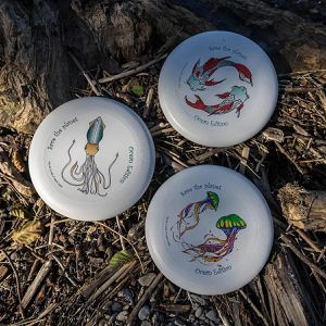 Produktbild für Wurfscheibe eurodisc Ultimate Koi - Ocean Edition