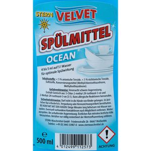 Produktbild für Spülmittel Stern Velvet Ocean