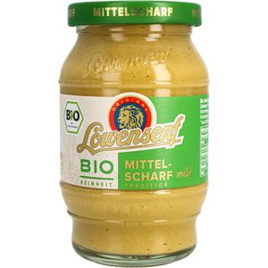 Produktbild für Senf Löwensenf mittelscharf, fein, BIO
