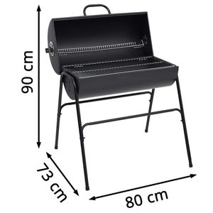 Produktbild für Holzkohlegrill vidaXL 313635, Standgrill