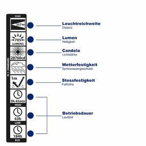 Produktbild für Taschenlampe Maglite ML50L 3C, LED, mit Batterie