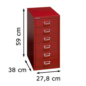 Produktbild für Schubladenschrank Bisley MultiDrawer, aus Metall