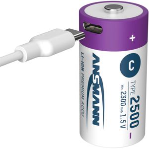 Produktbild für Akku Ansmann 1313-0004, 1,5 V, 2300 mAh