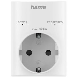 Produktbild für Steckdosenadapter Hama 00223324, weiß