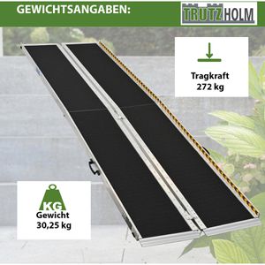 Produktbild für Auffahrrampe Trutzholm 37897, Rollstuhl-Rampe