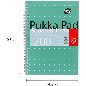 Produktbild für Collegeblock Pukka-Pad Metallic Jotta, JM021SQ, A5
