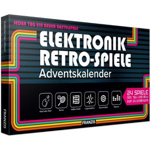 Produktbild für Adventskalender Franzis 67150, Elektronik Retro-Spiele