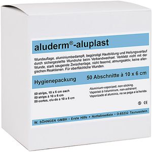 Produktbild für Pflaster Söhngen Aluderm Aluplast 1009108, 50 Stück