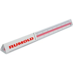 Produktbild für Dreikantmaßstab Rumold 150/4/30 Kunststoff, 30cm